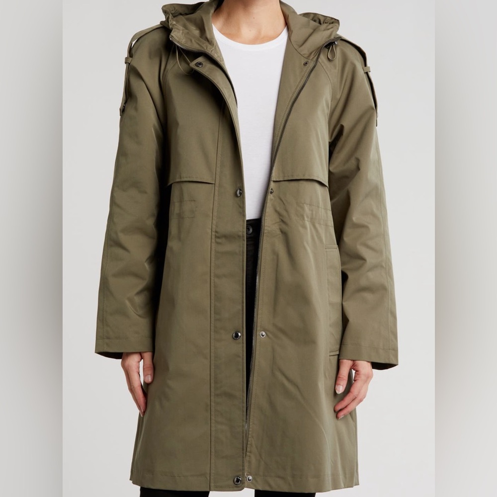 Same Edelman Olive Green Women's Parka Coat